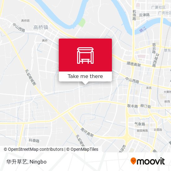 华升草艺 map