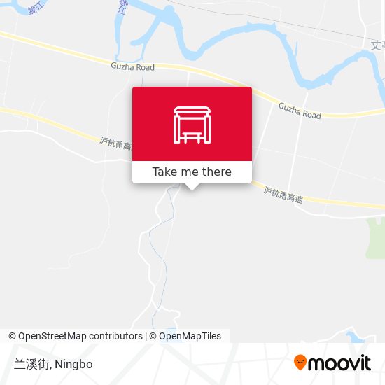 兰溪街 map