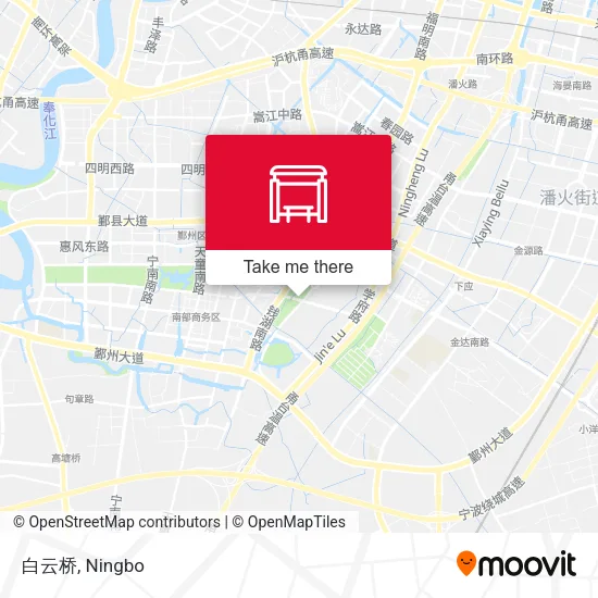白云桥 map