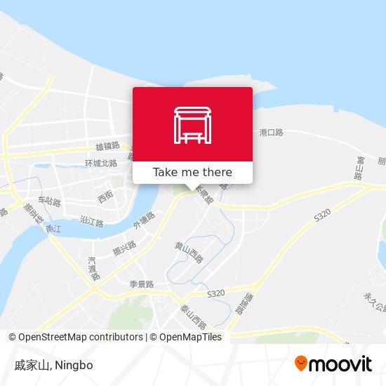 戚家山 map