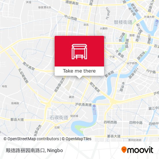 顺德路丽园南路口 map