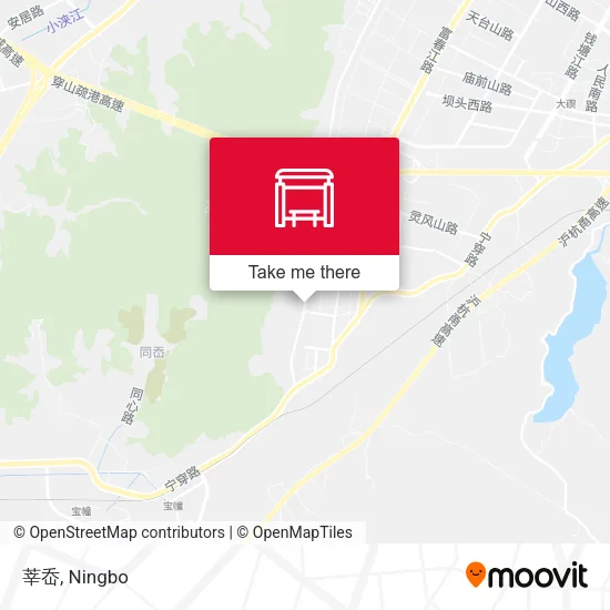 莘岙 map