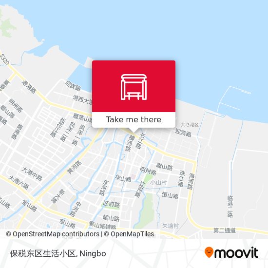保税东区生活小区 map