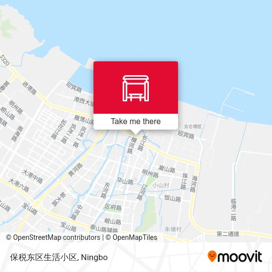 保税东区生活小区 map