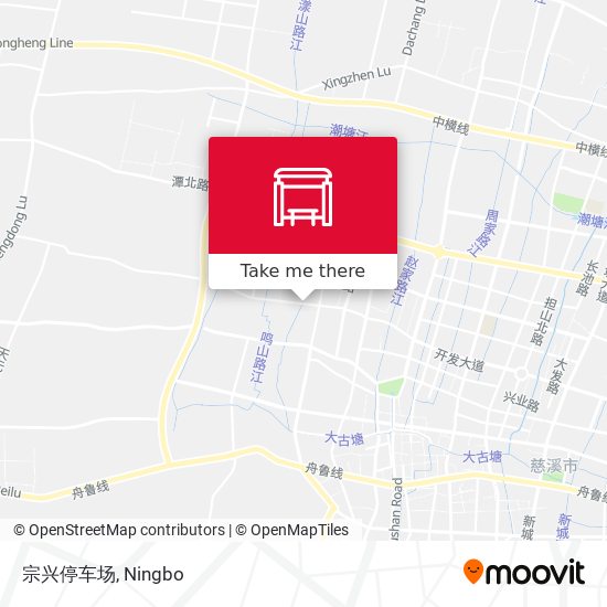宗兴停车场 map