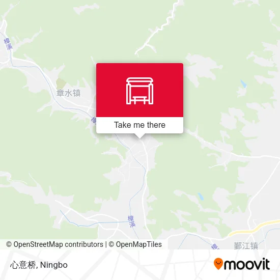 心意桥 map
