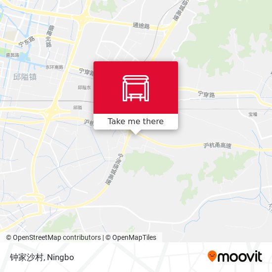 钟家沙村 map