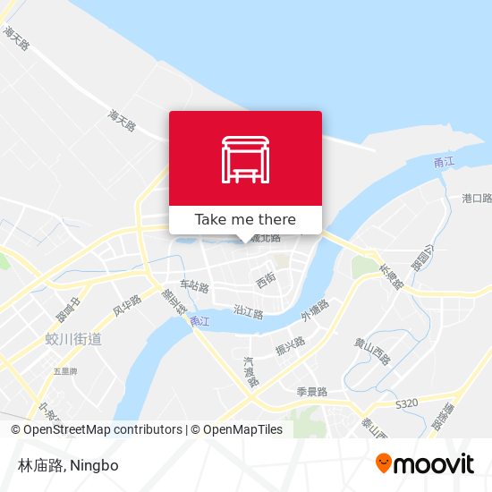 林庙路 map