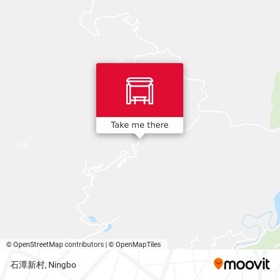 石潭新村 map