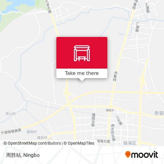 周胜站 map