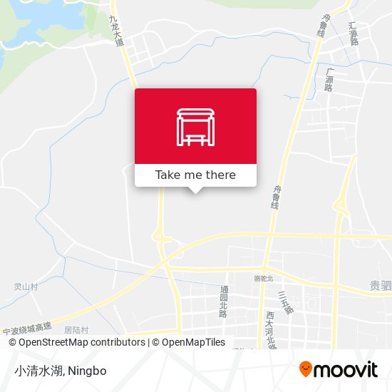 小清水湖 map