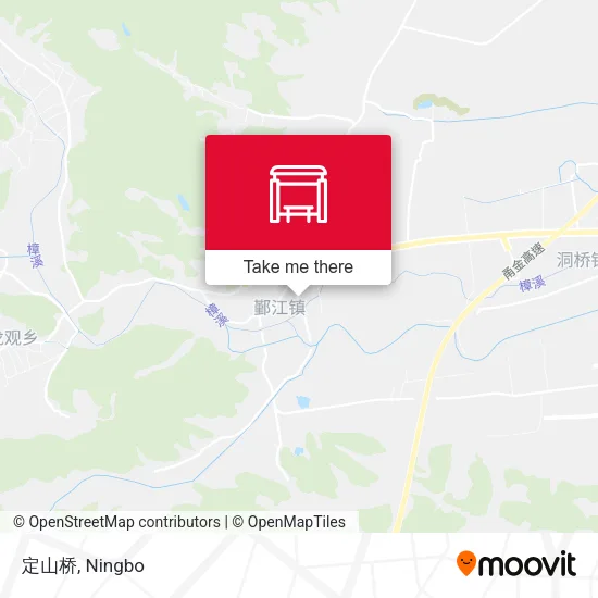 定山桥 map