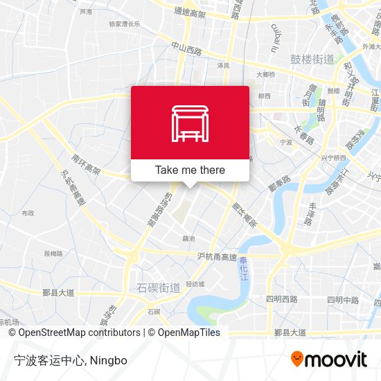 宁波客运中心 map