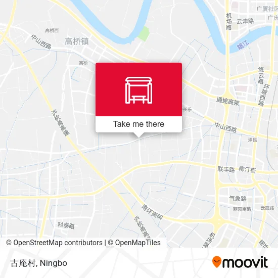 古庵村 map