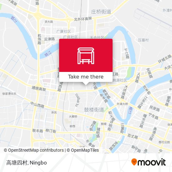 高塘四村 map