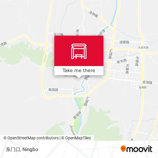 东门口 map