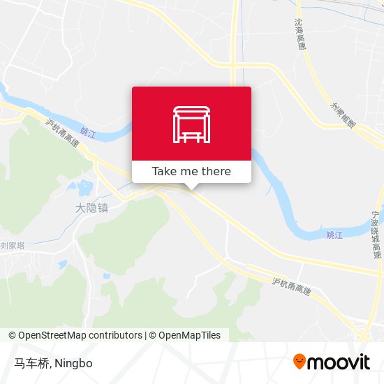 马车桥 map