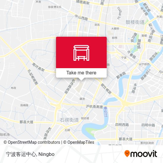 宁波客运中心 map