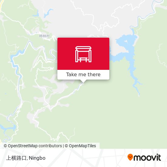 上横路口 map