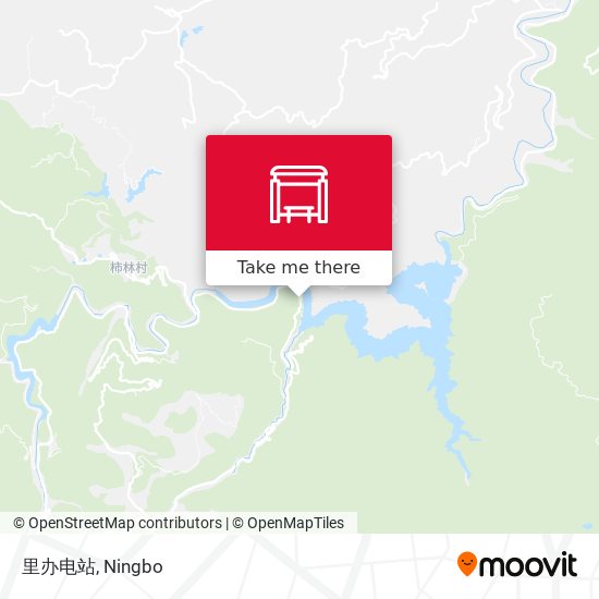 里办电站 map