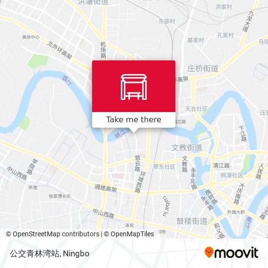 公交青林湾站 map