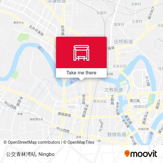 公交青林湾站 map