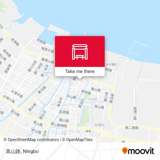 嵩山路 map