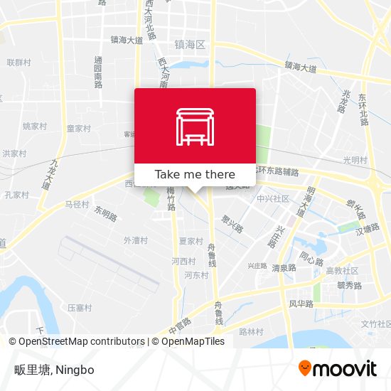 畈里塘 map