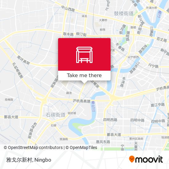 雅戈尔新村 map