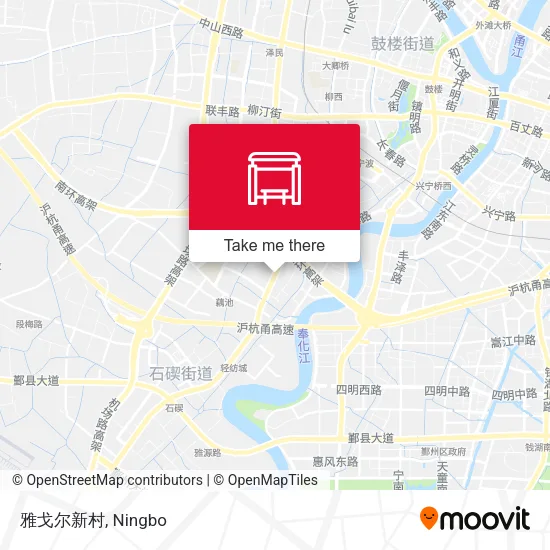 雅戈尔新村 map