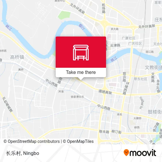 长乐村 map