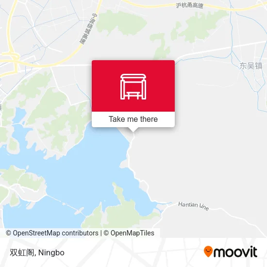 双虹阁 map