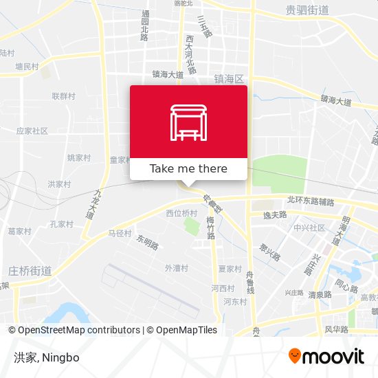 洪家 map