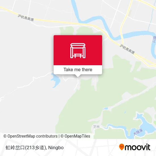 虹岭岔口(213乡道) map