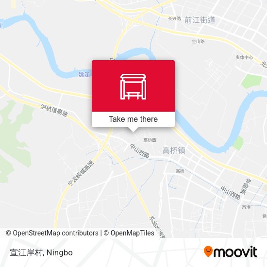 宣江岸村 map