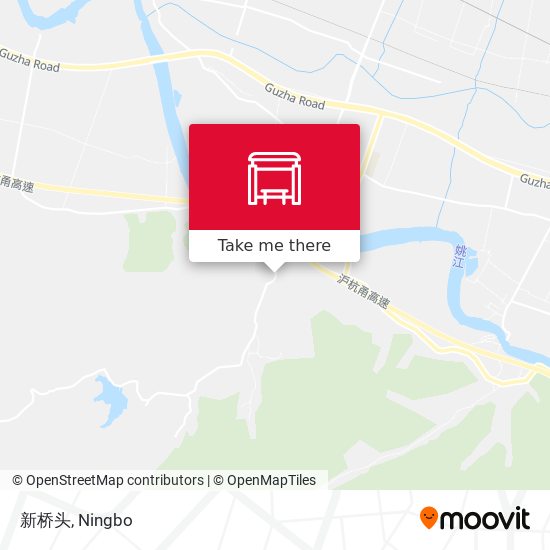 新桥头 map