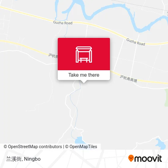 兰溪街 map