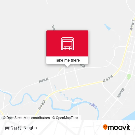 南怡新村 map