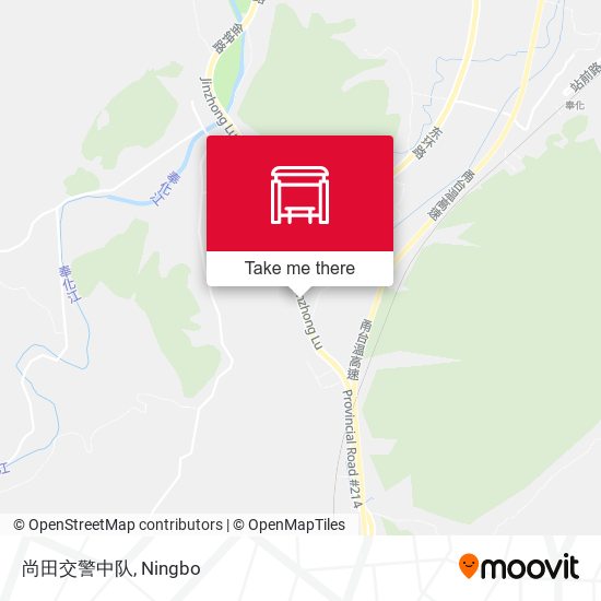 尚田交警中队 map
