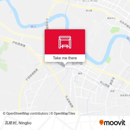 高桥村 map