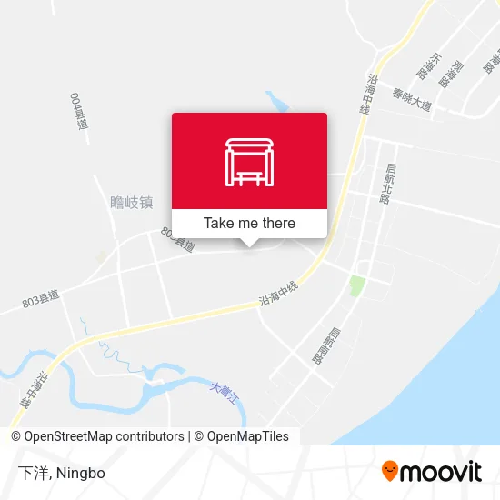 下洋 map