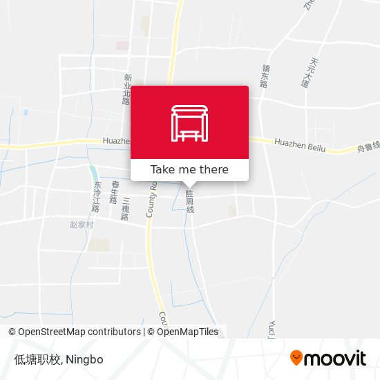 低塘职校 map