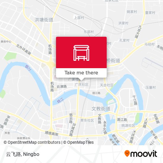 云飞路 map