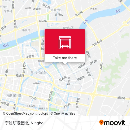 宁波研发园北 map