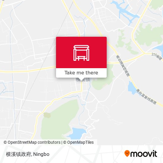 横溪镇政府 map