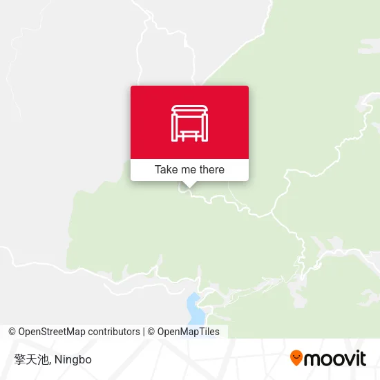 擎天池 map