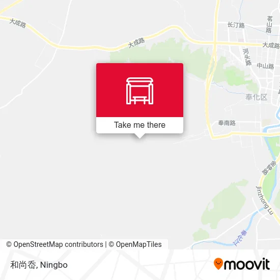 和尚岙 map