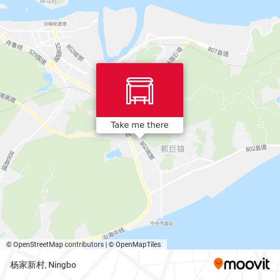 杨家新村 map