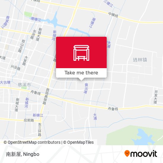 南新屋 map