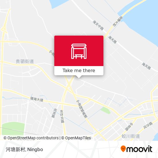 河塘新村 map